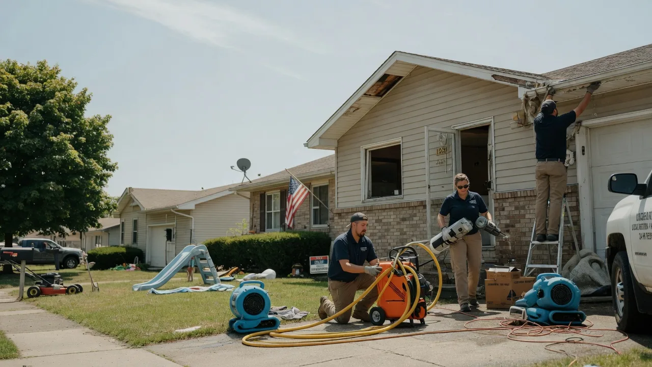 Water Damage Restoration in Dover, IL near me